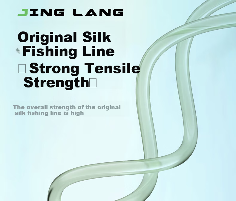 Jinglang 3.9-Meter No. 1.2 Three-Section Finished Main Line Set, Nylon Main Fishing Line, Pre-Tied Fishing Line Kit for Platform Fishing, Fishing Tackle 6
