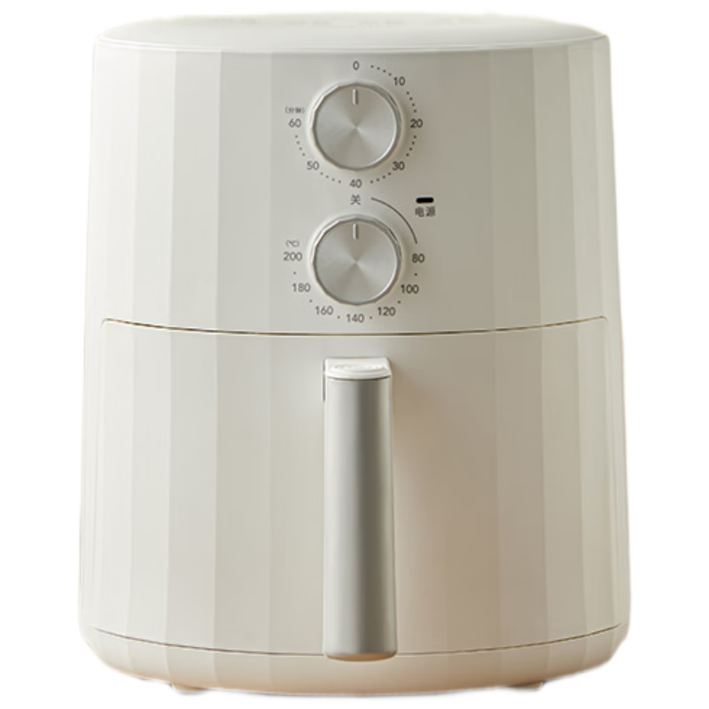 Hualing Midea Air Fryer with Dual Knobs, Large 5L Capacity for Home Use, No-Flip Steam Tender Roasting, Multifunctional Low-Fat Frying And Baking Oven WH-KZE5015