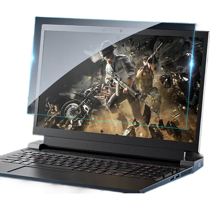 Jiasu Mechanical Revolution Aurora X/Aurora X Pro 2026/25 Model Black Keyboard Film, Anti-Blue Light Tempered Glass Film, 16-Inch Laptop Tempered Protective Film Set