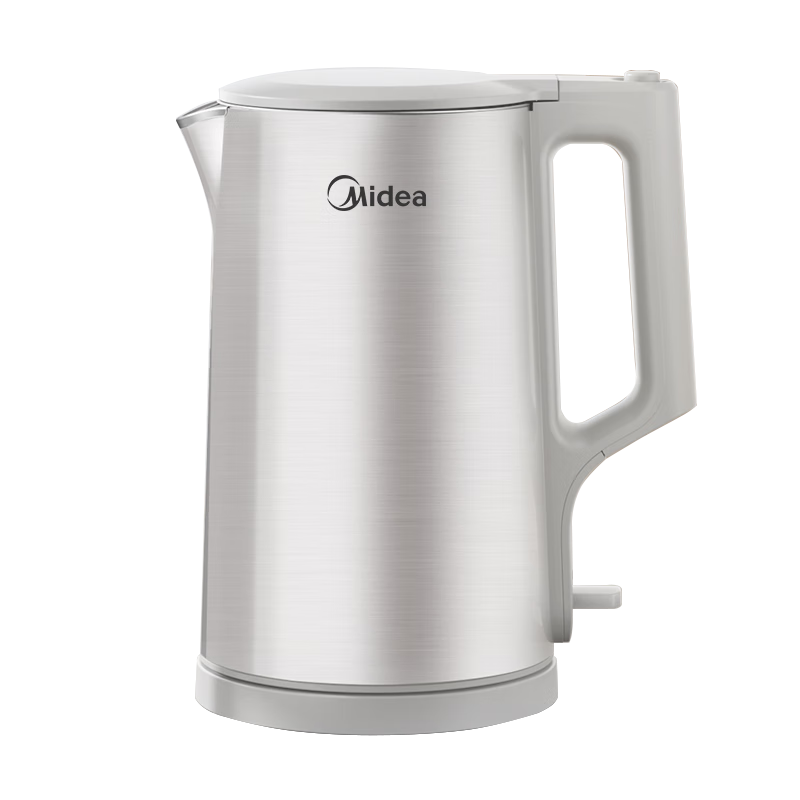 Midea Electric Kettle, 316L Stainless Steel, Baby And Mother Grade, Automatic Power-Off, 1500W, Double Inner And Outer Steel, No Coating, 1.7L Capacity, MK-SHM1730