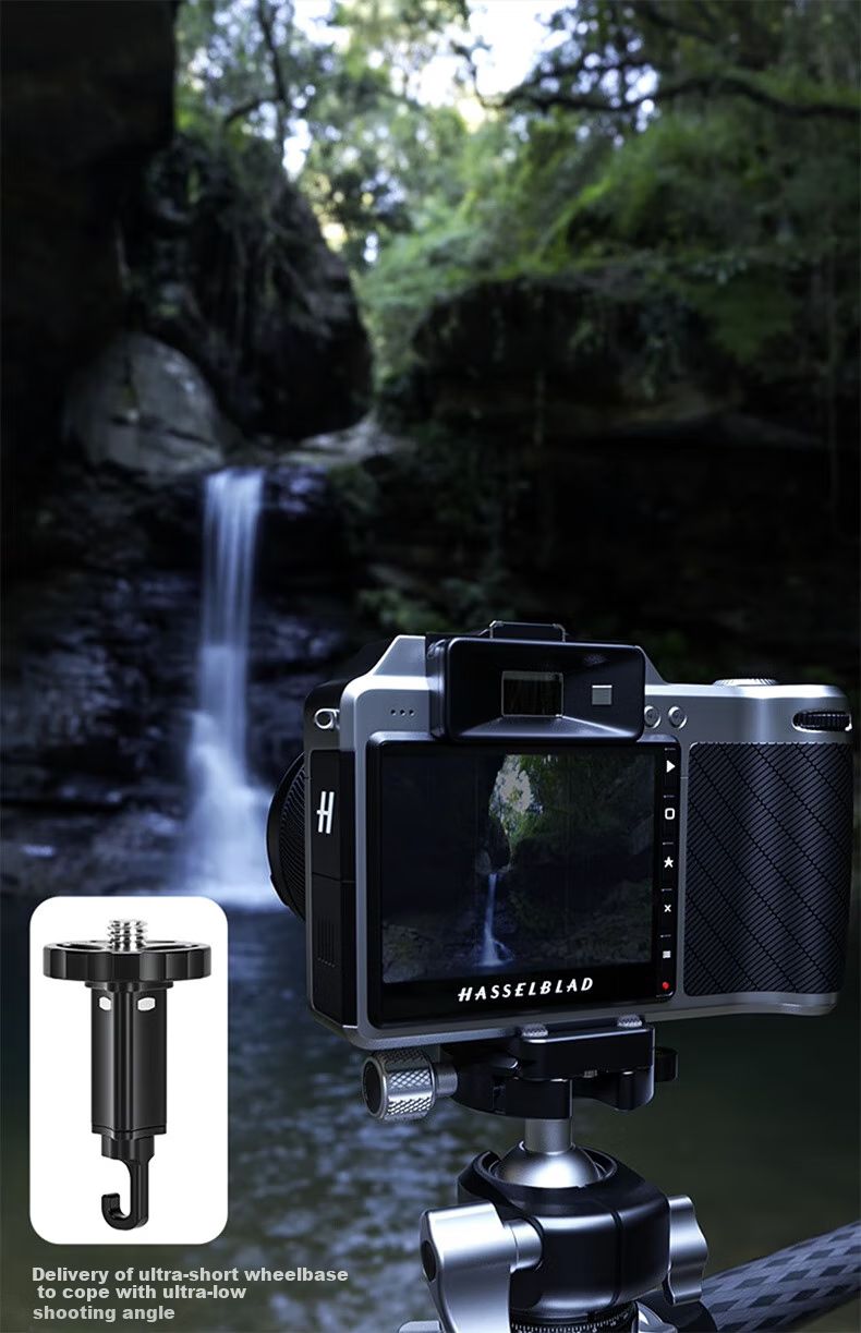 Leofoto Tripod, Hydrogen Series Professional Portable Carbon Fiber DSLR Camera Photography And Videography Tripod with Center Column, Compact Tripod LY-284C (Single Tripod) 17