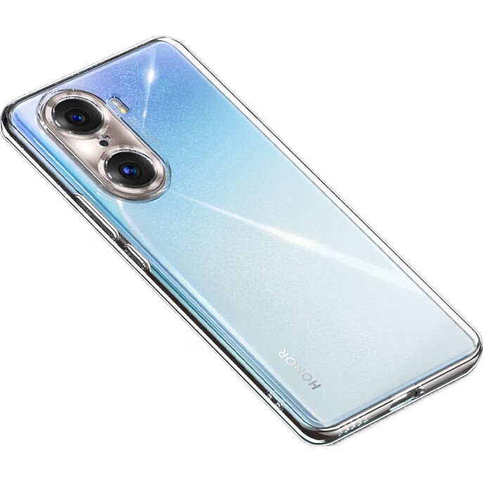 Чехол для телефона ESCAPE для Honor 60, противоударный, ультратонкий, силиконовый, прозрачный, с отверстием для шнурка