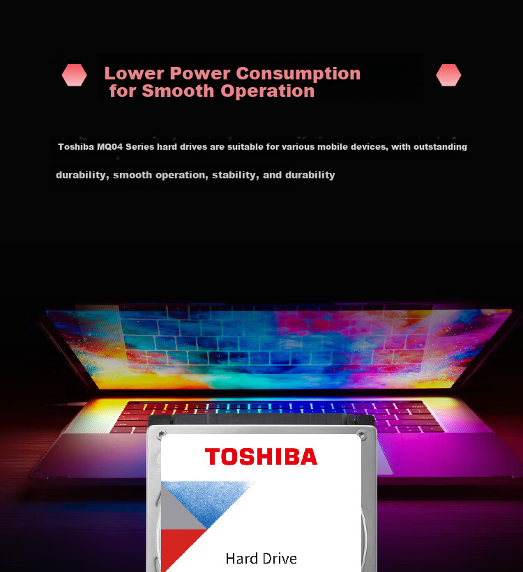 TOSHIBA 1TB 5400 RPM 128MB SATA Interface Mechanical Hard Drive Laptop Hard Drive Computer Expansion Data Recovery Service (MQ04ABF100) 8