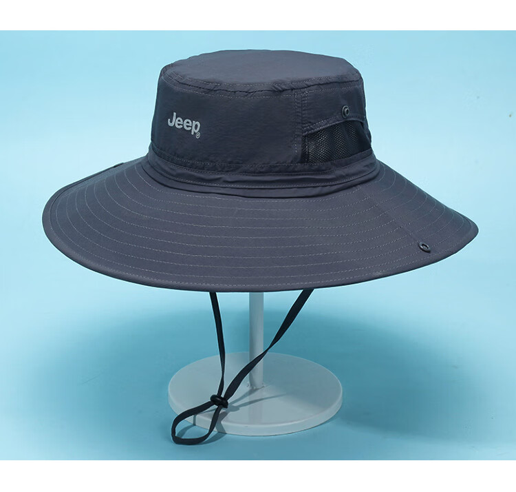 JEEP Sun Protection Hat for Men, Sun Visor Cap, Fisherman Hat, Fishing And Hiking Hat, Summer Outdoor Hat for Men, Dark Spring Gree 10