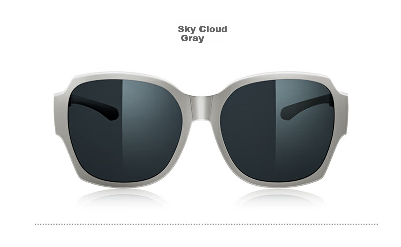 One&one Foldable Sunglasses Clip-On Polarized UV Protection for Women, Can Be Used with Prescription Glasses 25