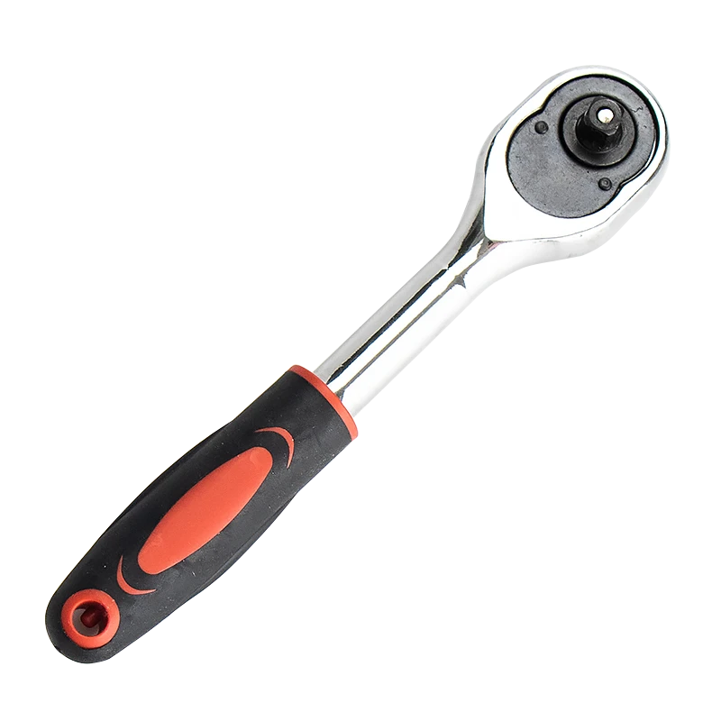 Haisidike Quick Socket Ratchet Wrench Universal Auto Repair Tool Industrial Grade Household 24-Tooth 12.5mm (1/2 Inch)