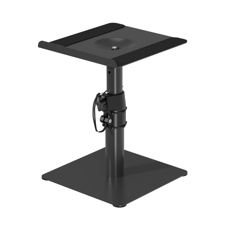 Zhiercheng Audio Speaker Stand Desktop Adjustable Riser Surround Base Compatible with Harman Kardon, Dynaudio and Other Speaker Bases Projector Heightening Stand [1 Piece]