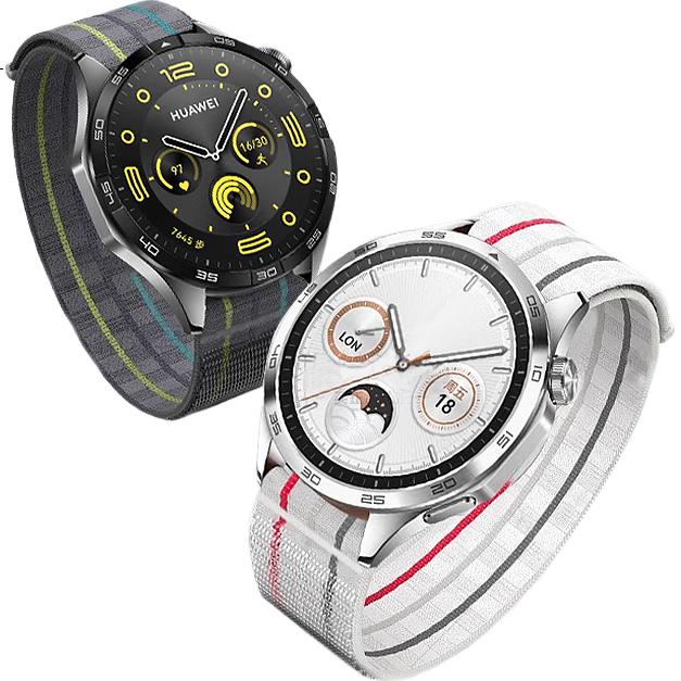 Спортивный ремешок JINGZ для Huawei Watch GT6/GT6pro, совместимый с GT5/4/3pro, нейлоновый, водонепроницаемый, спортивный, дышащий, петля для мужчин и женщин, 46/48