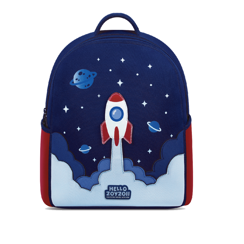 Zoy Zoii Elementary School Backpack, Children's Backpack for Boys, Suitable for Grades One to Six, Large Capacity, Ultra-Light, Comfortable, Breathable, Double Shoulder Bag