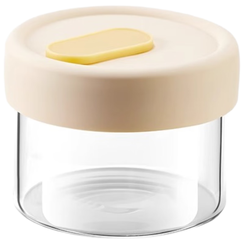 KATEI STORY Japanese High-Sodium Broth Dispensing Box, Food-Grade Chicken Soup Freezer Storage Container, Glass Preservation Jar, Refrigerator And Freezer Soup Dispensing Box