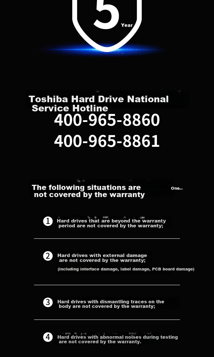 TOSHIBA , 4TB, 7200 RPM, 512MB Cache, SATA Interface, Vertical CMR, Mechanical Hard Drive, Enterprise-Grade Hard Drive, Data Recovery Service (MG10ADA400E) 10