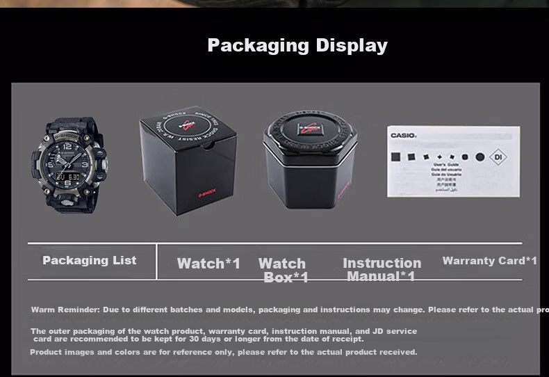 Casio Men's Watch, G-SHOCK Mudmaster Series Sports Digital Watch, Gift for Boyfriend, GWG-2000 18