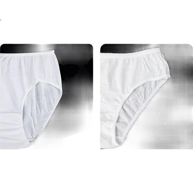 Одноразовые женские трусы PurCotton из хлопка для путешествий, беременности, послеродового периода, повседневного использования, без ворса, стерилизованные, размер M, 5 штук