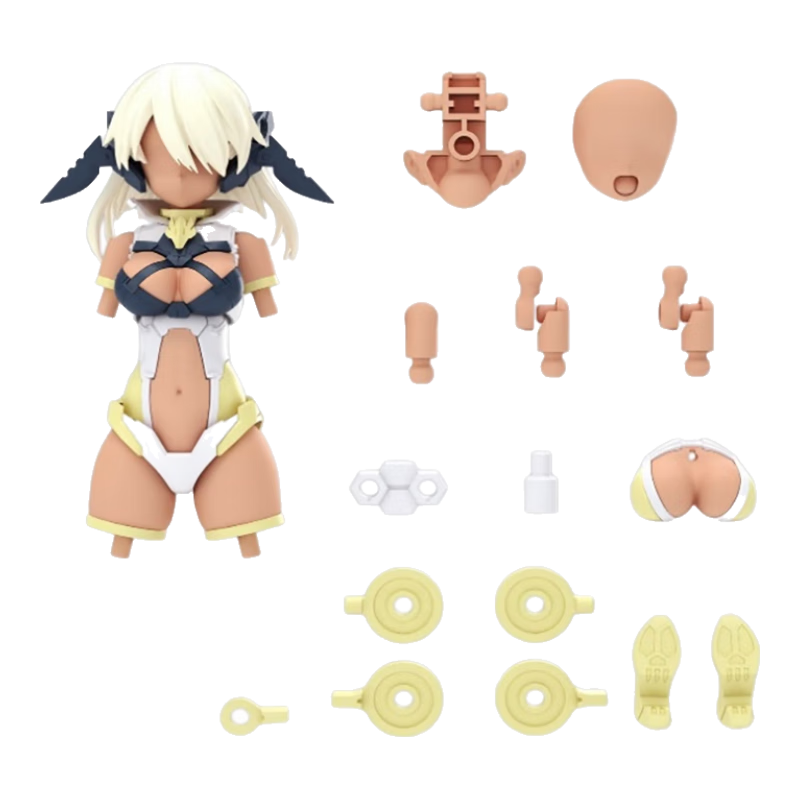 BANDAI 30MS Accessory Set 15, Dream Haunted Assembly, Color-Coded Assembly Model