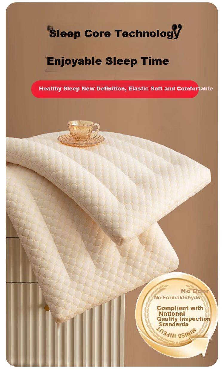 MINISO (MINISO) Ultra-Soft Pillow Core Designed for Low-Back People, Deep Sleep Cervical Support Pillow Core, Single Low Back Pillow 1