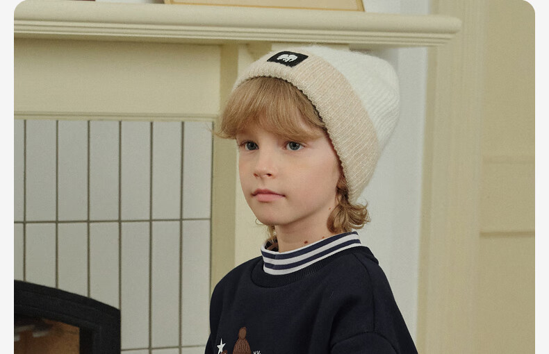 DAVE & BELLA Children's Fleece-Lined Sweatshirt, Girls' Autumn And Winter Wear, Boys' Clothing, Girls' Turtleneck Top, Children's Apparel 6
