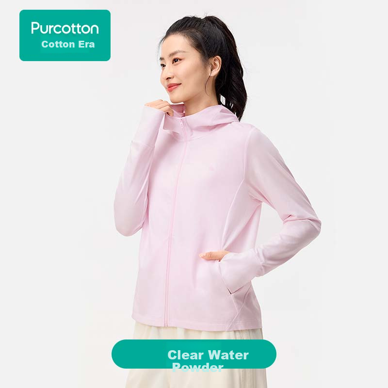 PurCotton Sun Protection Jacket [Knitted Breathable Cool-Feeling] Men's And Women's Sun Protection Clothing Couple Outerwear