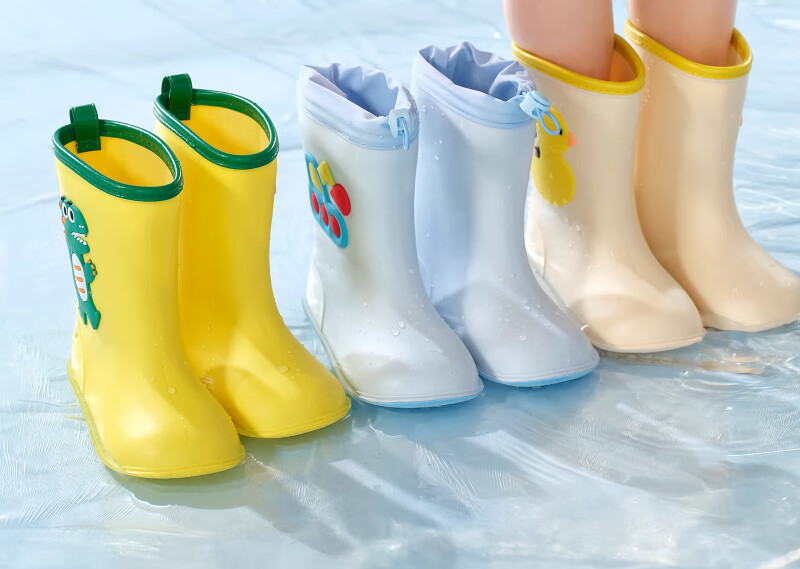 Scoornest Kids Waterproof Rain Boots Non-Slip Toddler Boys Girls Water Shoes 2025 New Model 21