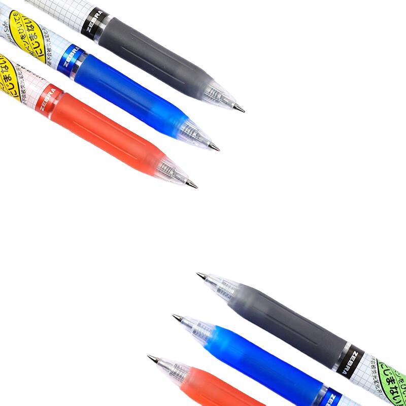 ZEBRA Academic Series JJS77, гелевая ручка, 0.4 мм, черная, набор 12 шт.