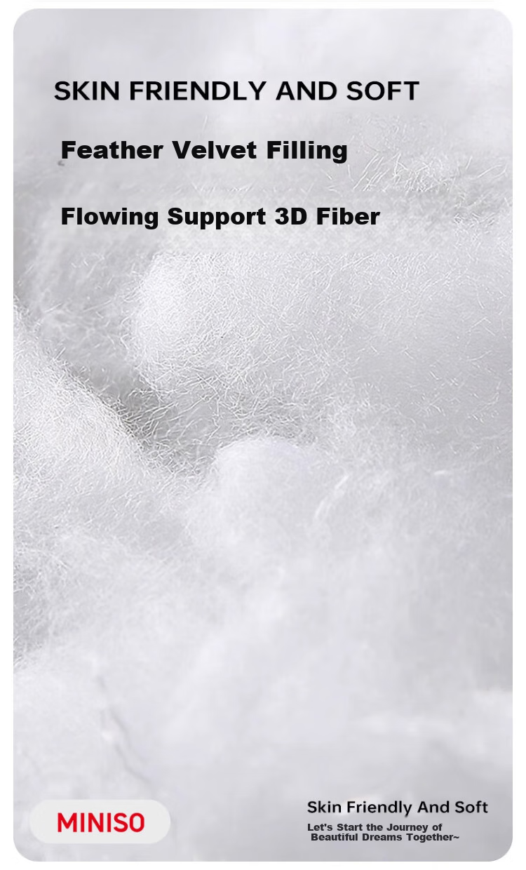 MINISO (MINISO) Ultra-Soft Pillow Core Designed for Low-Back People, Deep Sleep Cervical Support Pillow Core, Single Low Back Pillow 3
