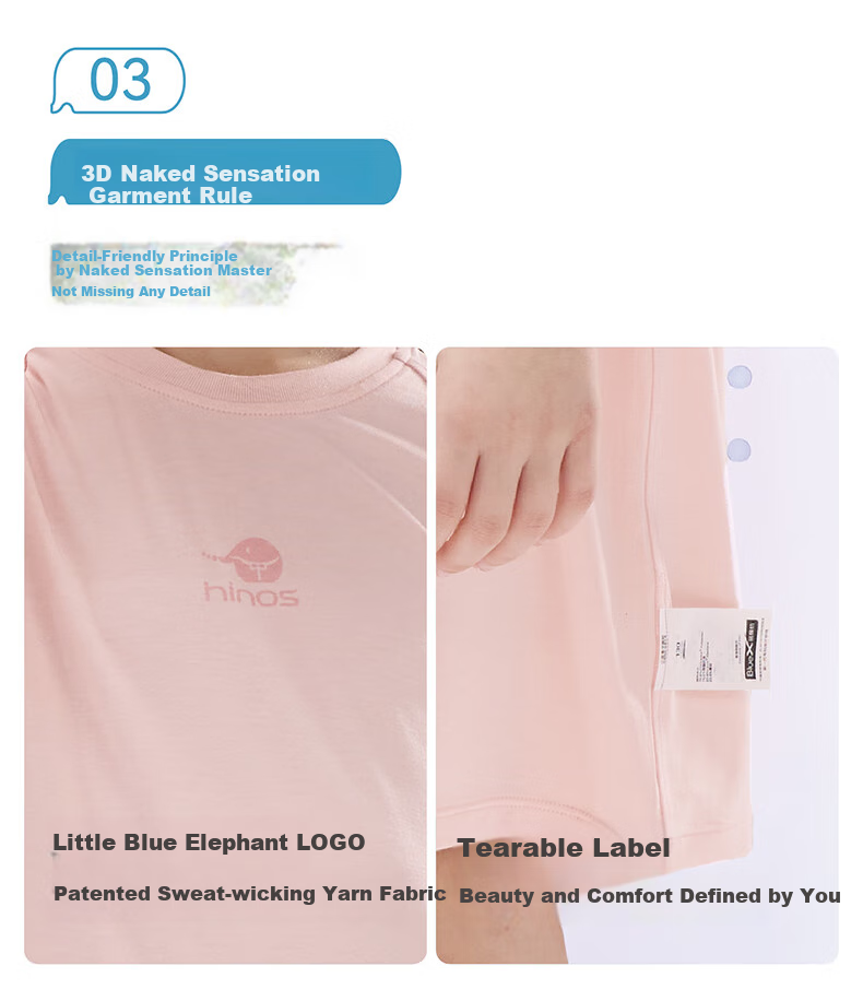 Hinos Baby Sleepwear, Spring And Summer Thin Soft Sweat-Wicking Quick-Dry Short Sleeve Children's Air Conditioning Clothing, Pink And Blue, Size 90 10