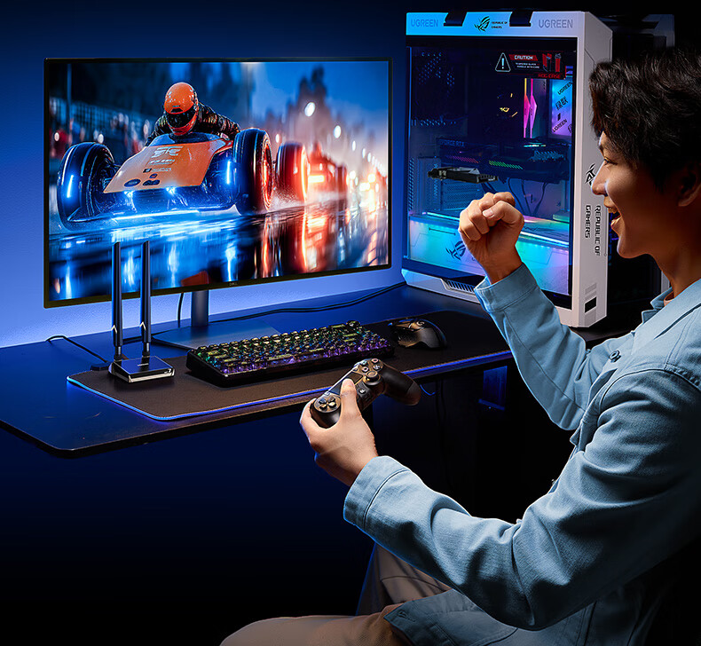 UGREEN PCIe Wireless Network Card, WiFi 7 Desktop Dedicated, BE3600 Computer WiFi Bluetooth Receiver, Gaming Built-In 5G Network Card, Ax200/ax210 Advanced Model MT7925 7
