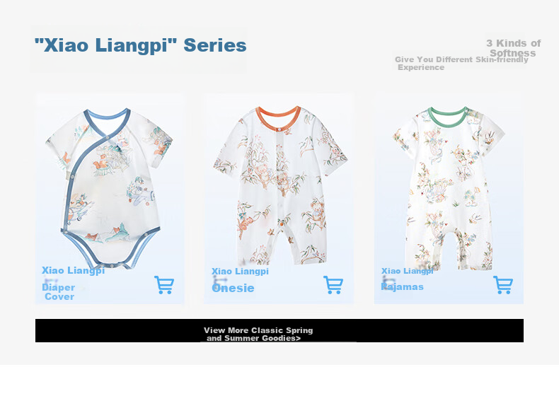 Beitaisi Baby Clothes, Summer Breathable Thin Mesh, Infant Romper, Three-Quarter Sleeve, Pure Cotton Class A Air Conditioning Wear 1