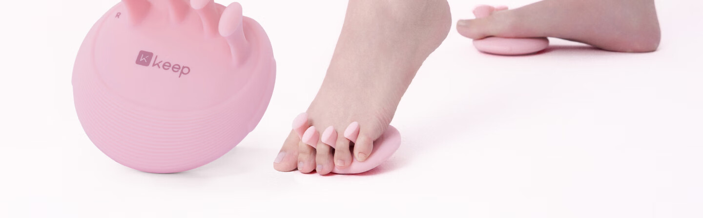 Keep Arch Trainer Leg Slimming Foot Exercise Flat Foot Correction Toe Valgus Aid Sakura Pink 4