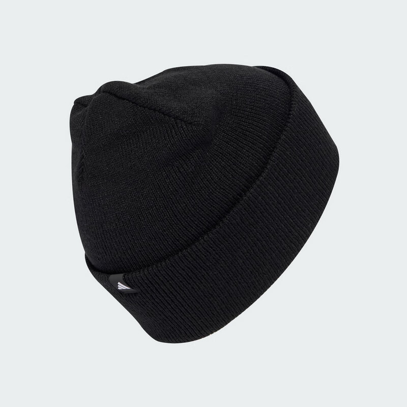 Adidas Men's And Women's Training Series, TWO TONE BEANIE Knitted Hat, JM3063, Black, OSFW 2
