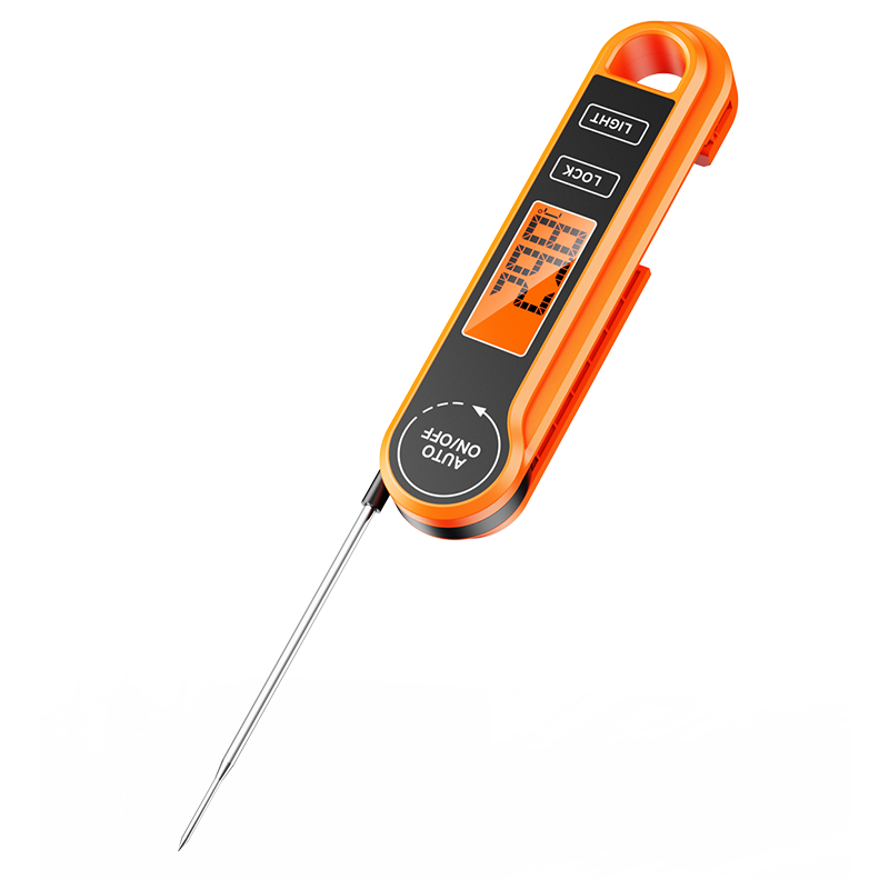 Tinghui Rapid Food Thermometer Probe Indoor Temperature Gauge Foldable Water Thermometer Milk Thermometer YZ6021