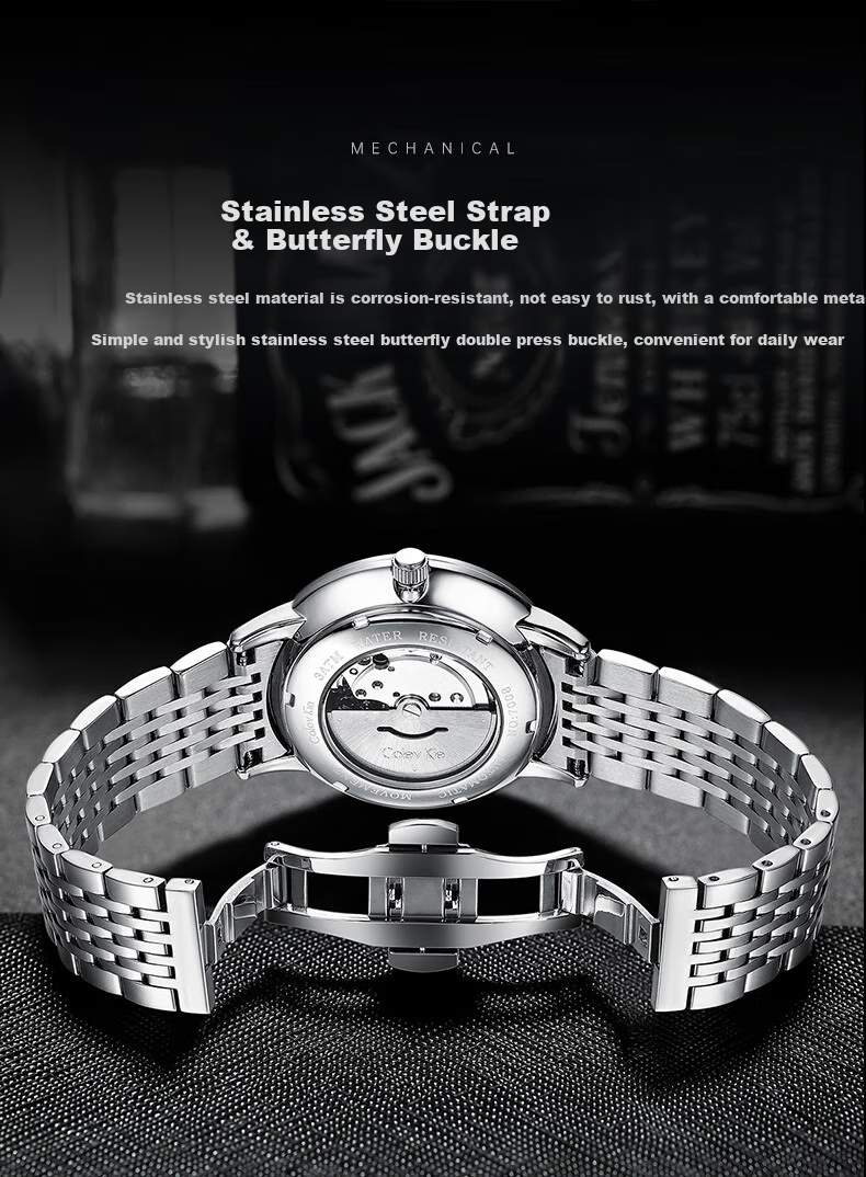 Colevkie Men's Watch, New 2026 Model, Brand Fully Automatic Mechanical Watch for Men, Waterproof, Top Ten Birthday Gift 19