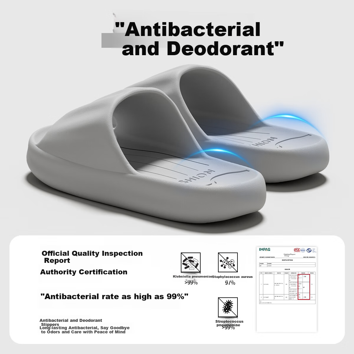 Grace Slippers for Men, 2026 New Summer Style, Antibacterial EVA Odor-Resistant Bathroom Shower Non-Slip Couple Indoor Home Sandals for Wome