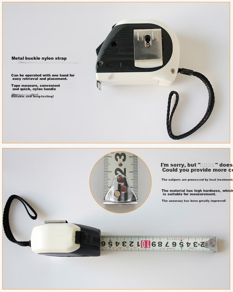 TAJIMA Steel Tape Measure, 5.5 Meters Long, Double Locking Type, 25mm Wide, 1001-1649 6