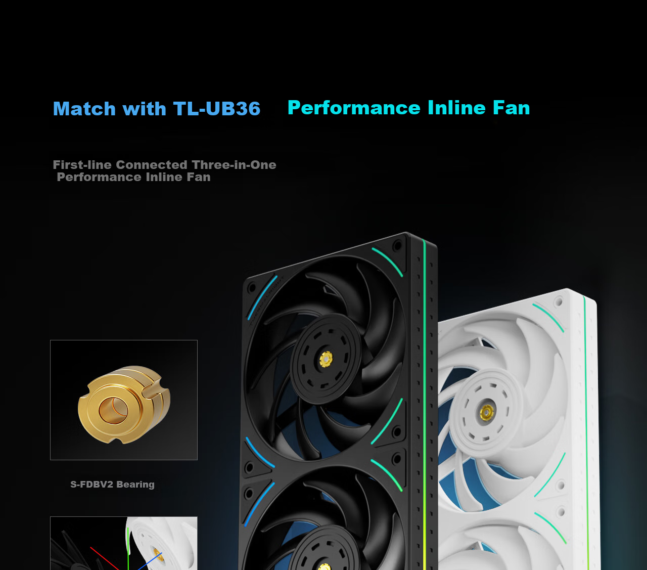 Thermalright Wonder Vision 360 UB ARGB BLACK, 3D Curved Screen Water Cooling Radiator, WV360 UB ARGB BLACK 11