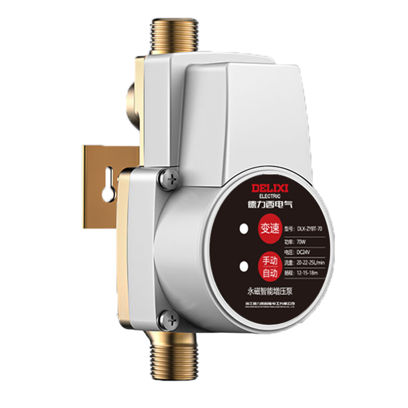 DELIXI Booster Pump, Fully Automatic Multi-Stage Adjustable, Quiet And Energy-Saving, Household Water Heater Booster, Tap Water Shower Head Pressurizing Pump