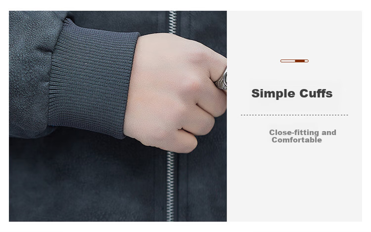 JEEP SPIRIT Men's Leather Jacket, Casual High-End Style, Trendy Suede Coat for Autumn And Winter 7