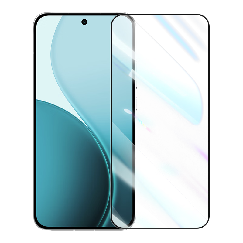 LLUNC [2-Pack] Tempered Glass Screen Protector for OPPO Reno14, Full Coverage Ultra-Thin Ultra-Clear Glass without White Edges Phone Protective Film