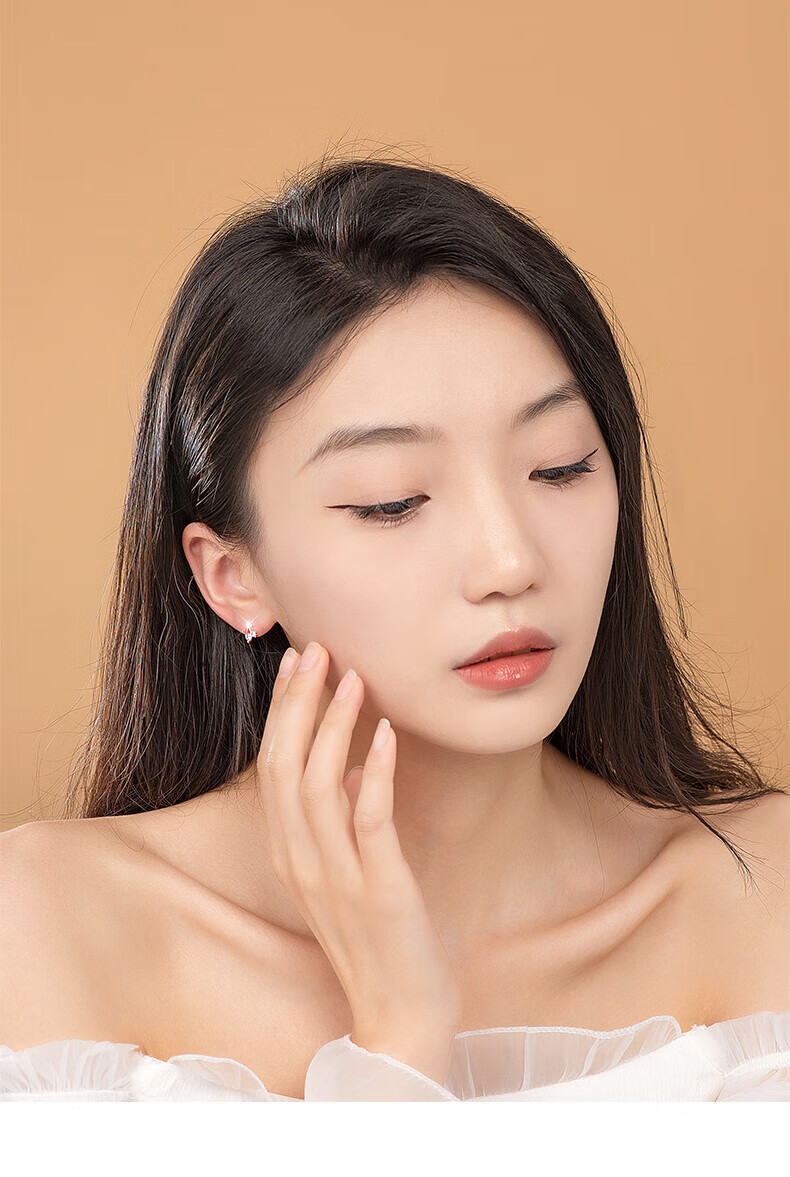 Qijun Light Luxury Weekly Stud Earrings for Women Elegant Commuter Earrings Set 520 Gift for Girlfriend Wife 15