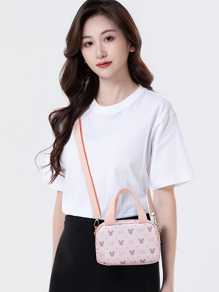 Disney Handbag, Women's Printed Shoulder Crossbody Bag, Ultra-Light Fabric Bag for Women, Birthday Gift for Wome 1