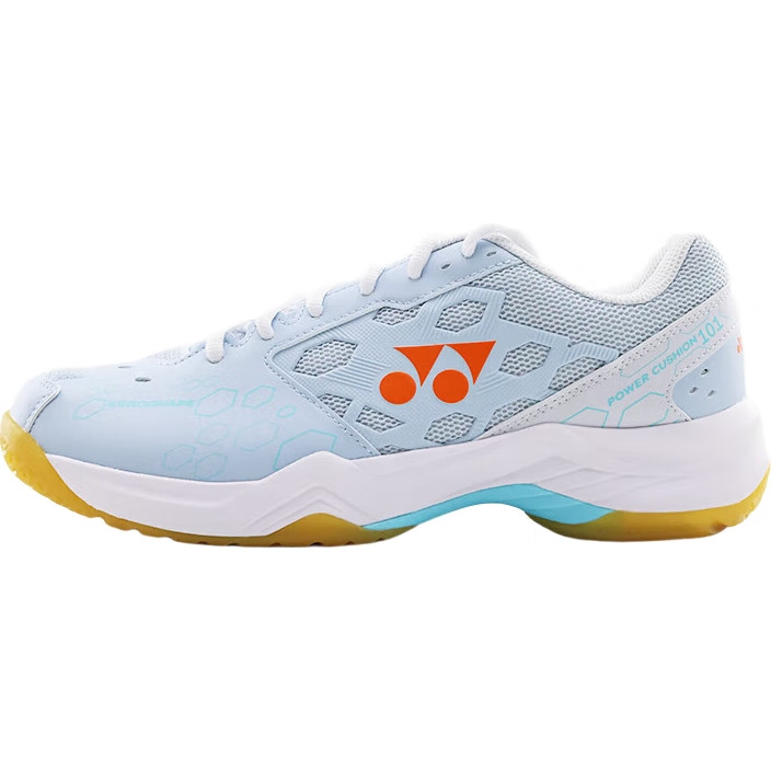 Кроссовки для бадминтона YONEX SHB101CR, мужские и женские, дышащие, амортизирующие, светло-голубые, размер 39