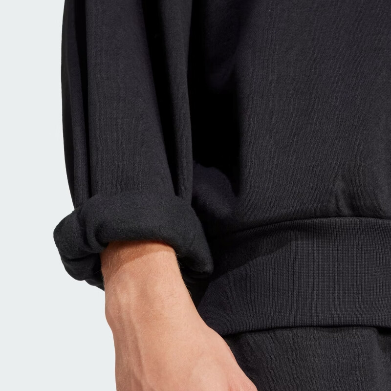 Adidas Men's Sportswear Series, M SWT FL Sweatshirt, JF3542, Black, Size L 5