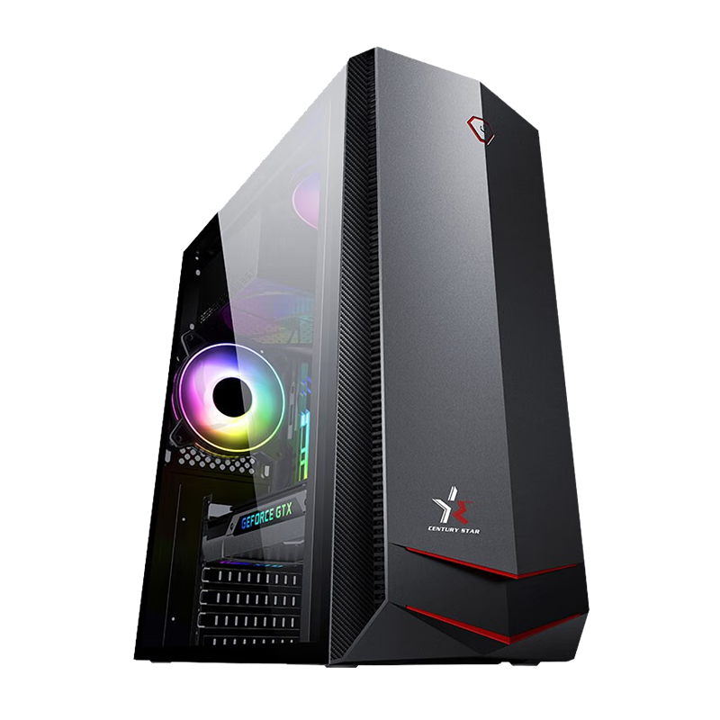 HEXIEHAO (Core I5-12400F, 4GB Dedicated Graphics, 256GB SSD) Desktop Computer, Gaming PC, Graphic Design, Home And Business Office Use, Complete System