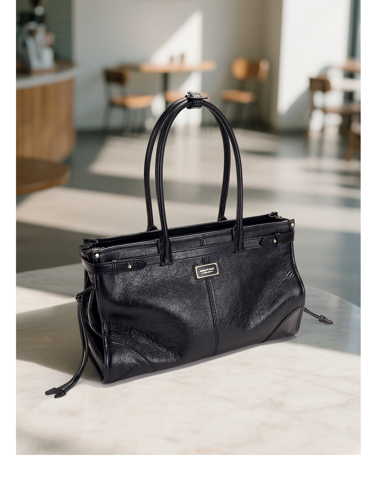 Hush Puppies Women's 2025 New Fashion High-End Handbag Commuter Tote Large Capacity Shoulder Bag Birthday Gift 13