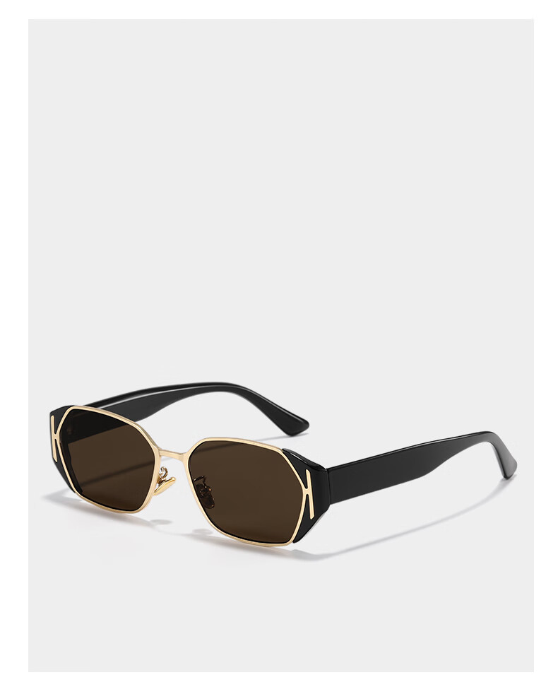 FENCHI [Little Ice Cube] 2025 New High-End Vintage Old Money Style Women's UV Protection Retro Small Square Sunglasses 13