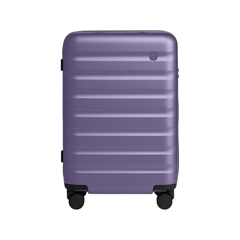 90Fen Luggage, 20-Inch Rhine River Pro Suitcase, Carry-On Trolley Case with Silent Wheels And Combination Lock, Monet Purple