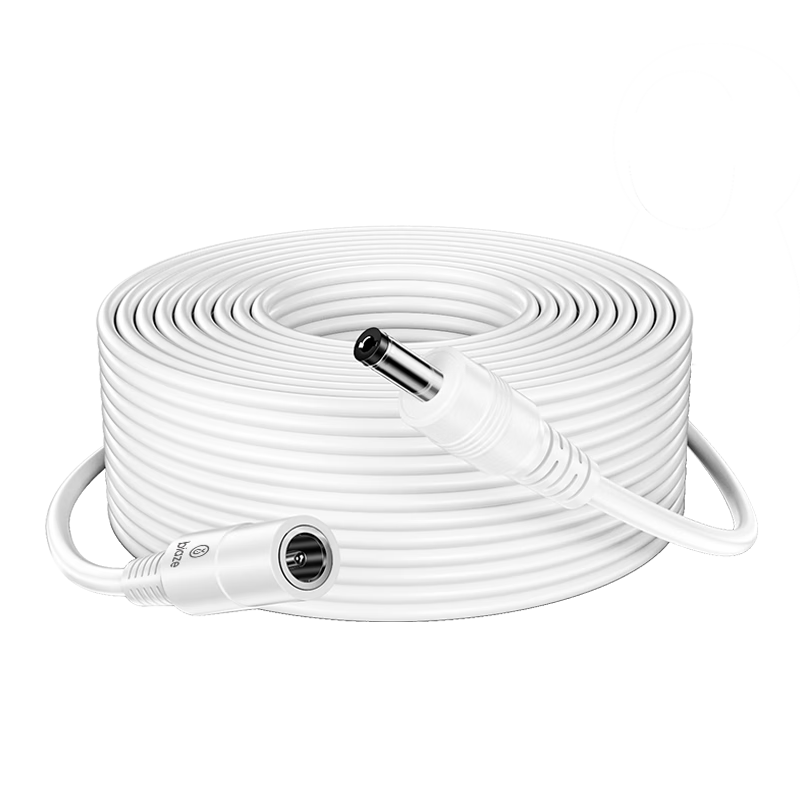 BIAZE Xiaomi Outdoor Camera Power Extension Cable 3m for CW500/Dual Camera Version/CW700S/CW300/CW400 DC5521 12V1A Surveillance Power Cable