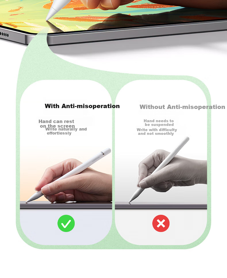 UGREEN Capacitive Stylus Touch Pen [Quick Charge] Compatible with 2026 Pro/Air 8/Mini/iPad11 Tablet Screen IPad Pencil Writing Pe 15