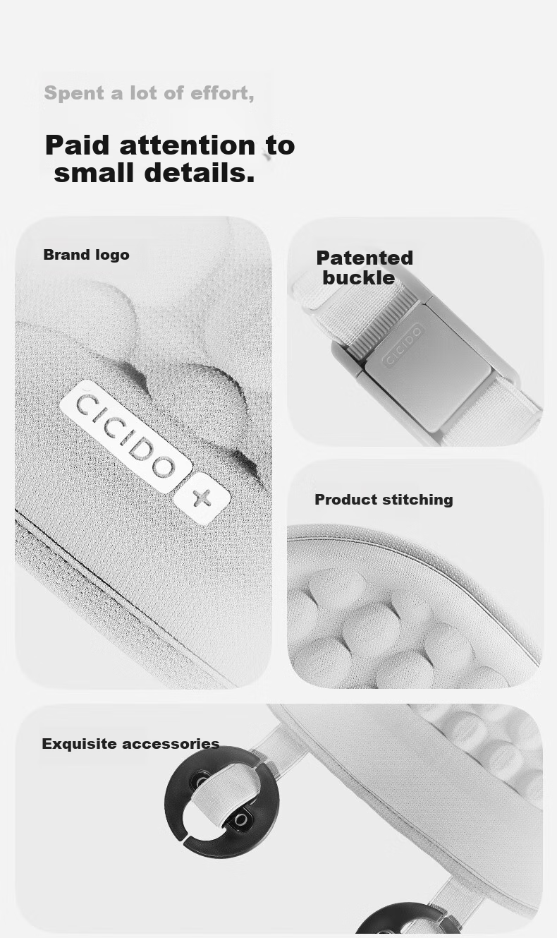 CICIDO Car Seat Cushion, Summer Automotive Seat Cooling Gel Pad, Ventilated And Breathable, All-Season Universal, for BMW, Audi, Tesla 19