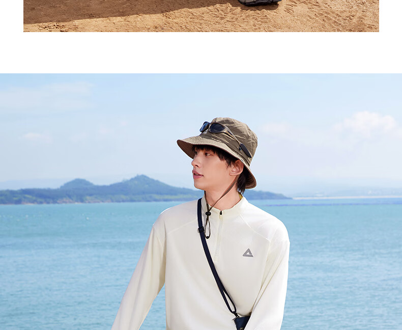 PEAK Summer Men's Water-Repellent Breathable Sports Casual Commuter Pants Sun-Protective Outdoor Paratrooper Pants Women DF361081 40