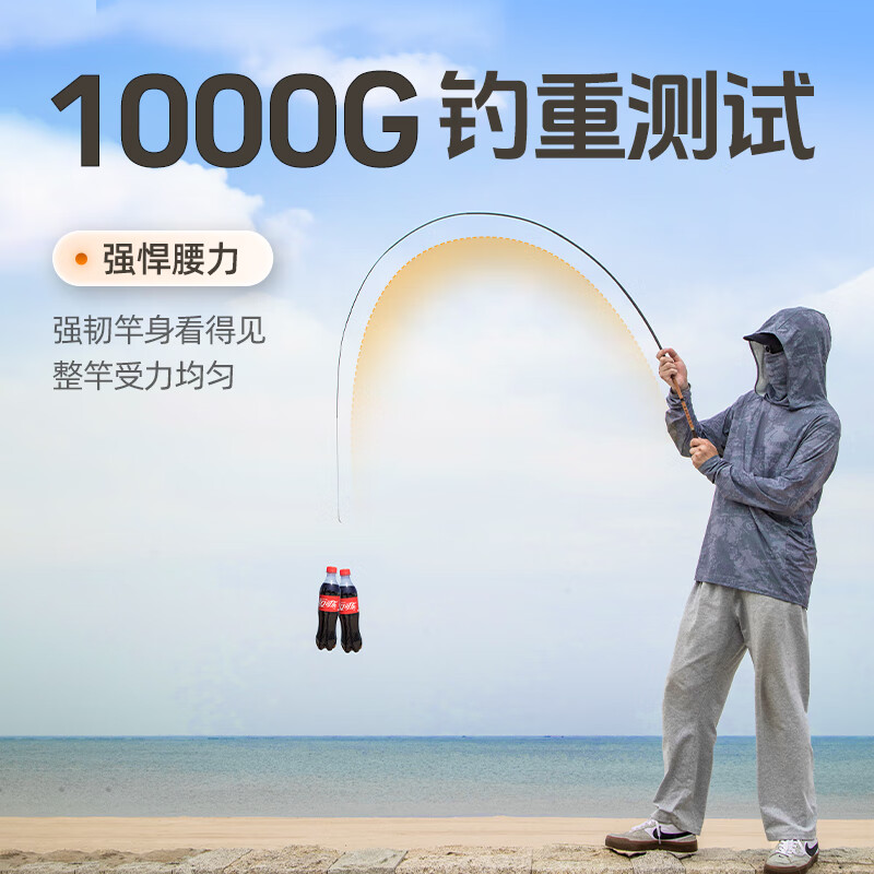 Grsaed Children's Fishing Rod Mini Short Section Hand Rod Set Carbon Fishing Rod Crucian Carp Rod Stream Fishing Rod Bamboo 3.6 Meters